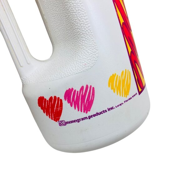 Disney 3D Minnie Mouse Vintage 90s Plastic Water Bottle 13" Nostalgia Retro - Picture 8 of 9